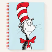 Dr. Seuss I Cat in het Pet Staande Tall Notitieboek (Voorkant)