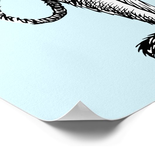 Dr. Seuss I Cat in het Pet Staande Tall Poster (Hoek)