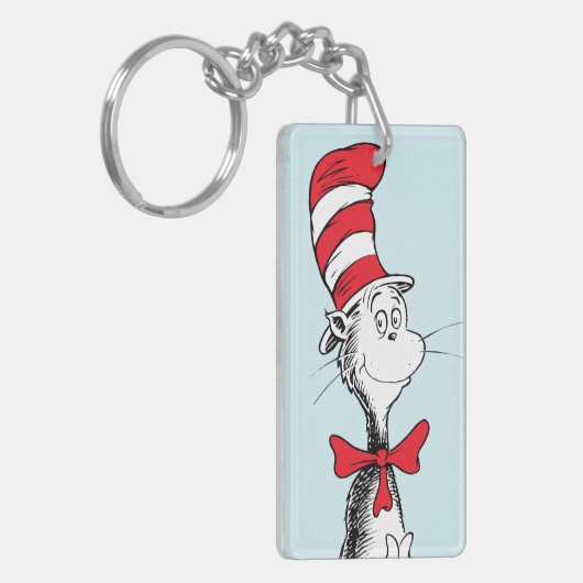 Dr. Seuss I Cat in het Pet Staande Tall Sleutelhanger (Voorkant Links)