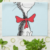 Dr. Seuss I Cat in het Pet Staande Tall Theedoek (Gevouwen)