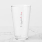 Dr. Seuss I De Kat in de Hoed Staat Trots Glas (Achterkant)