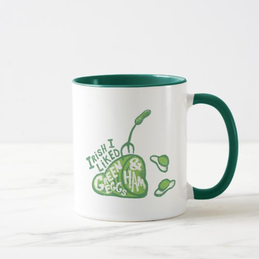 Dr. Seuss | Iers die ik leuk vond Groene Eieren en Mok (Rechts)