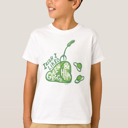 Dr. Seuss | Iers die ik leuk vond Groene Eieren en T-shirt (Voorkant)