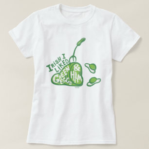 Dr. Seuss Ierse Ik vond Groen Eieren & Ham leuk T-shirt