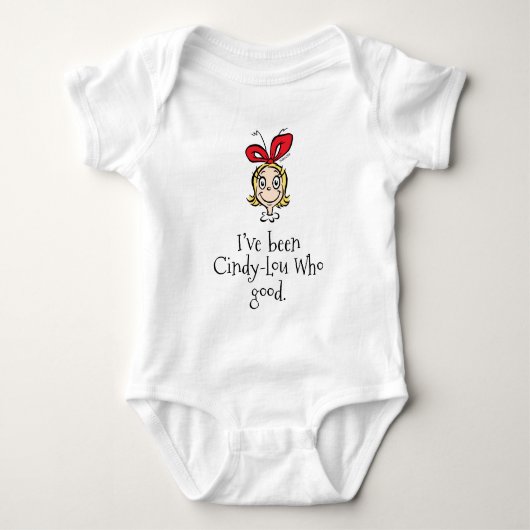 Dr. Seuss | Ik ben Cindy-Lou Wie Goed Romper (Voorkant)