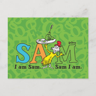 Dr. Seuss   Ik ben Sam. Sam ben ik. Briefkaart