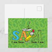 Dr. Seuss | Ik ben Sam. Sam ben ik. Briefkaart (Voorkant / Achterkant)