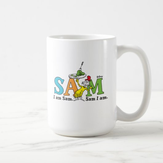 Dr. Seuss | Ik ben Sam. Sam ben ik. Koffiemok (Rechts)