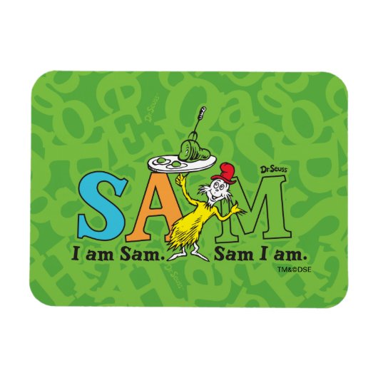 Dr. Seuss | Ik ben Sam. Sam ben ik. Magneet (Horizontaal)
