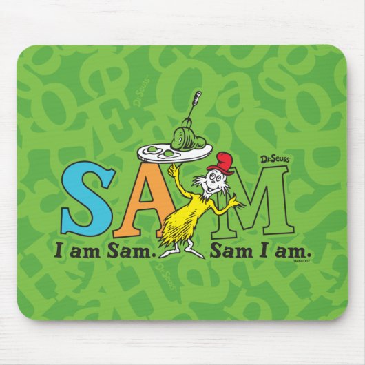 Dr. Seuss | Ik ben Sam. Sam ben ik. Muismat (Voorkant)