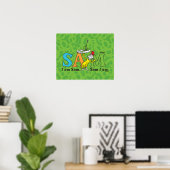 Dr. Seuss | Ik ben Sam. Sam ben ik. Poster (Thuiskantoor)