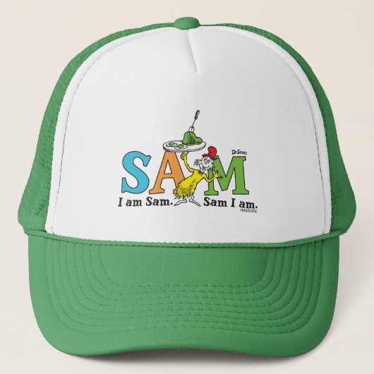 Dr. Seuss | Ik ben Sam. Sam ben ik. Trucker Pet (Voorkant)