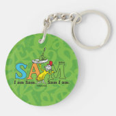 Dr. Seuss| Ik ben Sam. Sam, dat ben ik. Sleutelhanger (Achterkant)