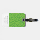 Dr. Seuss | Ik ben Sam. Sam ik ben. Bagagelabel (Achterkant horizontaal)