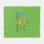 Dr. Seuss | Ik ben Sam. Sam ik ben. Fleece Deken (Voorkant (Horizontaal))