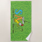 Dr. Seuss | Ik ben Sam. Sam ik ben. Strandlaken (Voorkant)