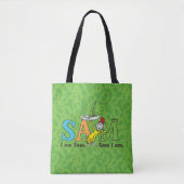 Dr. Seuss | Ik ben Sam. Sam ik ben. Tote Bag (Voorkant)