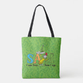 Dr. Seuss | Ik ben Sam. Sam ik ben. Tote Bag (Achterkant)