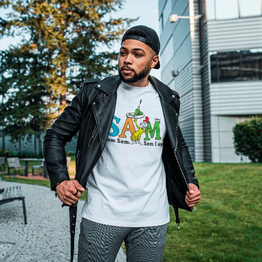 Dr. Seuss | Ik ben Sam. Sam ik ben. Tri-Blend Shirt