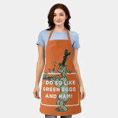 Dr. Seuss| Ik doe dat als groene eieren en ham Schort (Gedragen)
