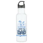 Dr. Seuss | Ik hou overal van je vader Waterfles (Voorkant)