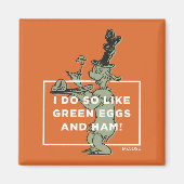 Dr. Seuss | Ik hou van groene eieren en ham Magneet (Voorkant)