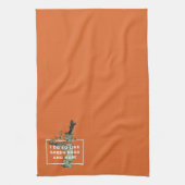 Dr. Seuss | Ik hou van groene eieren en ham Theedoek (Verticaal)