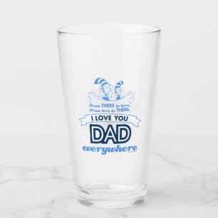 Dr. Seuss Ik hou van je papa overal Glas