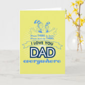 Dr. Seuss | Ik hou van je papa, overal Kaart (Gele Bloem)