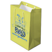Dr. Seuss | Ik hou van je papa overal Medium Cadeauzakje (Achterkant Gekanteld)