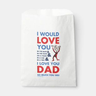 Dr. Seuss   Ik hou zo veel van jou papa, zie je Bedankzakje
