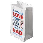 Dr. Seuss | Ik hou zoveel van je vader dat je ziet Klein Cadeauzakje (Voorkant Gekanteld)