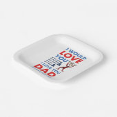 Dr. Seuss | Ik hou zoveel van je vader dat je ziet Papieren Bordje (Gebogen)