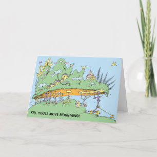 Dr. Seuss Je kunt bergen verzetten! Kaart