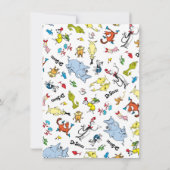 Dr. Seuss Karakter Confetti | Kinderverjaardag Bedankkaart (Achterkant)