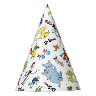 Dr. Seuss Karakter Confetti Kinderverjaardag Feesthoedjes