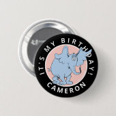 Dr. Seuss Karakter Confetti | Kinderverjaardag Ronde Button 5,7 Cm (Voorkant /achterkant)