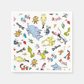 Dr. Seuss Karakter Confetti | Kinderverjaardag Servet