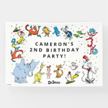 Dr. Seuss Karakter Confetti | Kinderverjaardag