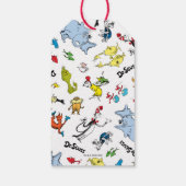 Dr. Seuss Karakter Confetti | Verjaardag kinderen Cadeaulabel (Achterkant)