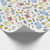 Dr. Seuss Karakter Confetti | Verjaardag kinderen Cadeaupapier (Hoek)