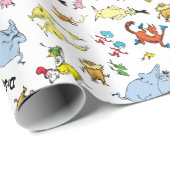 Dr. Seuss Karakter Confetti | Verjaardag kinderen Cadeaupapier (Rol Hoek)