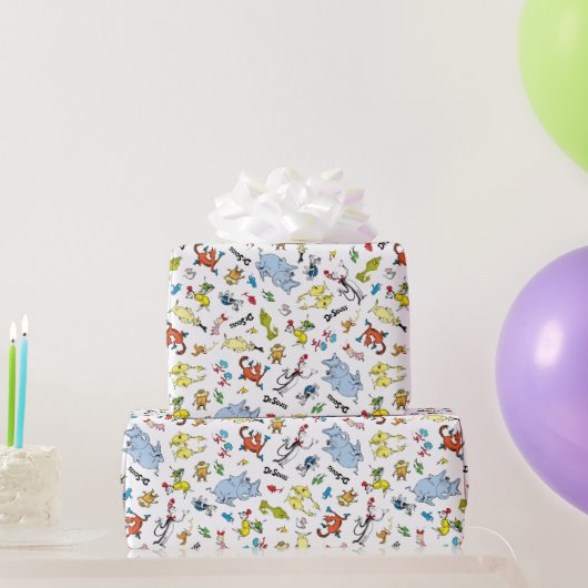 Dr. Seuss Karakter Confetti | Verjaardag kinderen Cadeaupapier (Feestgeschenken)