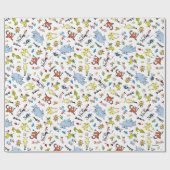 Dr. Seuss Karakter Confetti | Verjaardag kinderen Cadeaupapier (Vlak)