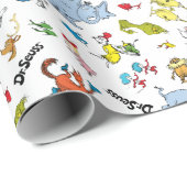 Dr. Seuss Karakter Confetti | Verjaardag kinderen Cadeaupapier (Rol Hoek)