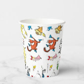 Dr. Seuss Karakter Confetti | Verjaardag kinderen Papieren Bekers (Rechts)