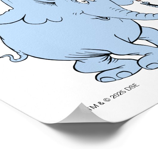 Dr. Seuss Karakter Confetti | Verjaardag kinderen Poster (Hoek)