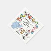 Dr. Seuss Karakter Confetti | Verjaardag kinderen Servet (Hoek)