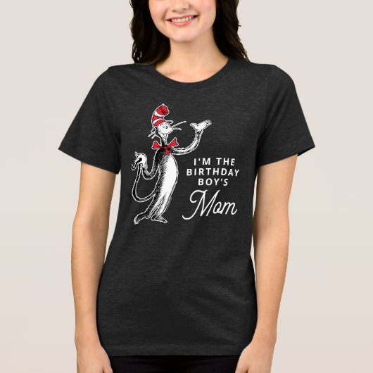 Dr. Seuss Karakter Confetti | Verjaardag kinderen Tri-Blend Shirt (Voorkant)