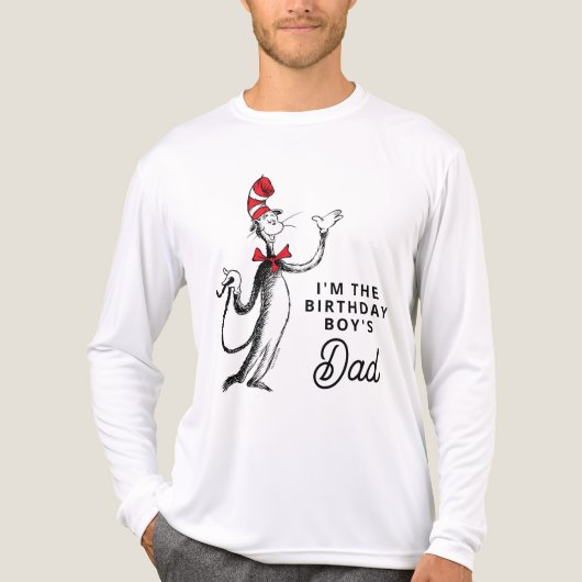 Dr. Seuss Karakter Confetti | Verjaardag kinderen Tri-Blend Shirt (Voorkant volledig)
